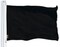 G128 Solid Black Color Flag | 2x3 Ft | LiteWeave Pro Series Printed 150D Polyester | Indoor/Outdoor, Vibrant Colors, Brass Grommets, Thicker and More Durable Than 100D 75D Polyester